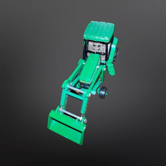 ERTL JOHN DEERE DIECAST Lawn Mower Tractor Tractor Cart & Tractor with Loader B6 - Picture 2 of 7